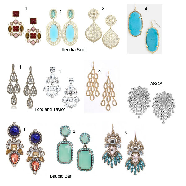 statement earrings